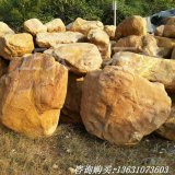 廣東園林景觀(guān)布局造景石材黃蠟石