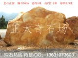供應形狀好顏色純的景觀(guān)刻字黃蠟石
