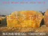 4.5米寬臥石景觀(guān)黃蠟石 編號4028