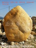  1.4米高立石鎮宅黃蠟石、路牌景觀(guān)石 編號3754