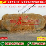  7.1米臥石黃蠟石 小區題名景觀(guān)石 編號1907