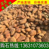 別墅園林公園駁岸、草坪路沿用景觀(guān)黃蠟石