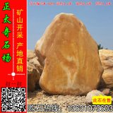 3.2米高中等規格黃蠟石 刻字景觀(guān)石 編號W-1649