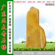 3.6米高立石 刻字黃蠟石 入口標志石 編號R-0844
