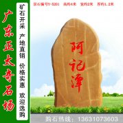 4米高廣東園林黃蠟石 景區地理標志石 編號Y-52