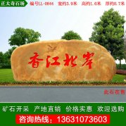 3.9米寬廣東黃蠟石 園林景觀(guān)石 編號LL-0844