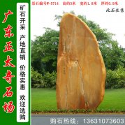  3米高產(chǎn)地黃蠟石 鄉村路口刻字石 編號W-5714