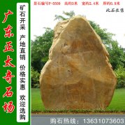  3米高景觀(guān)黃蠟石 黃蠟石價(jià)格 編號P-5509