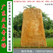 4.3米高立石黃蠟石 景區刻字招牌石 編號A6-5952